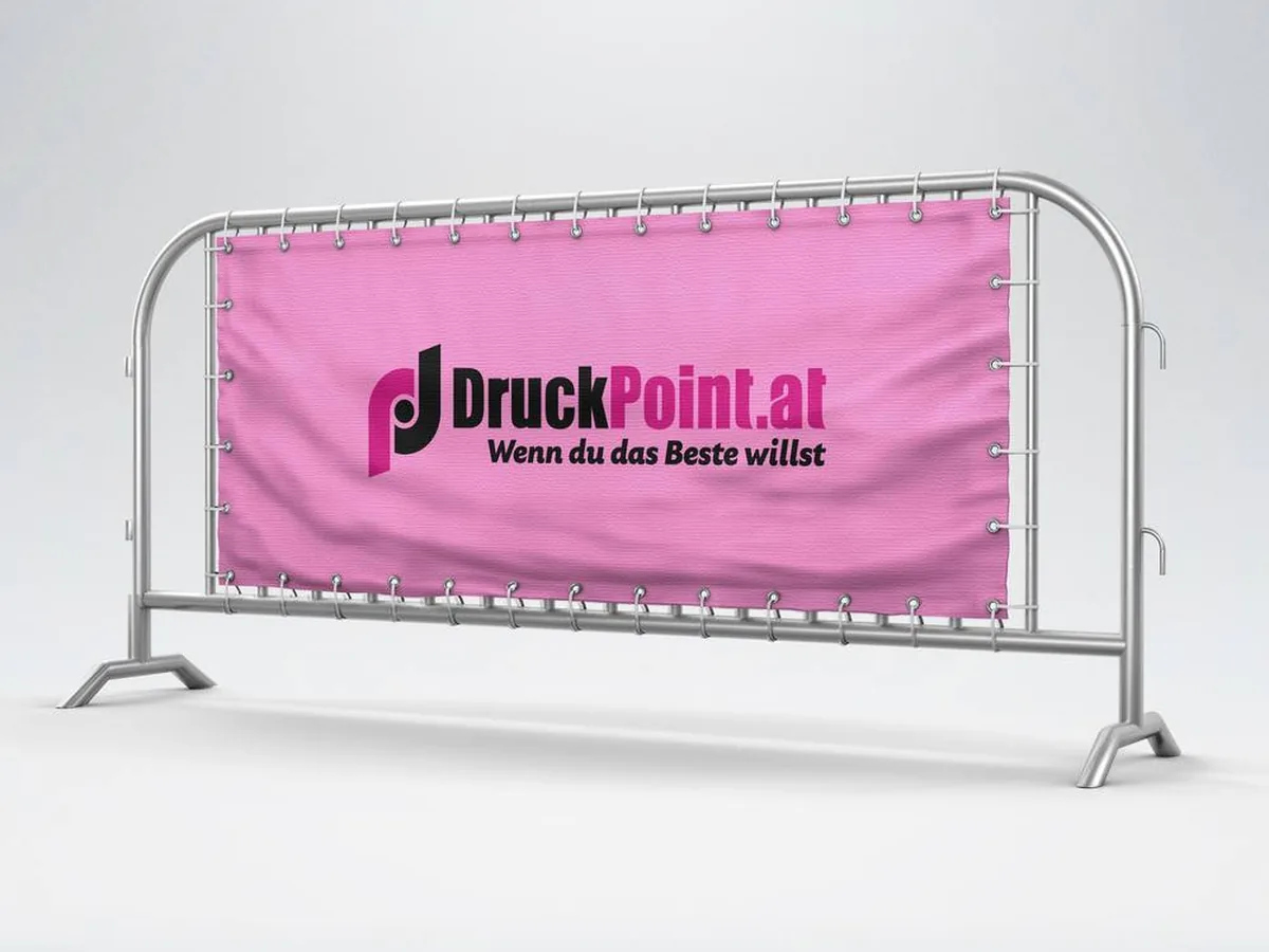 Bauzaun- & Absperrbanner